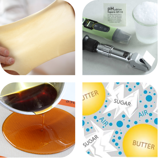 The Butter Book collage showcasing various pastry and baking courses