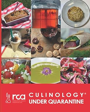 Cover of Culinology Under Quarantine cookbook