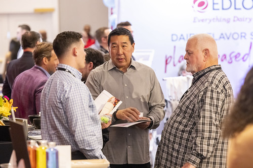 Members networking at an RCA event