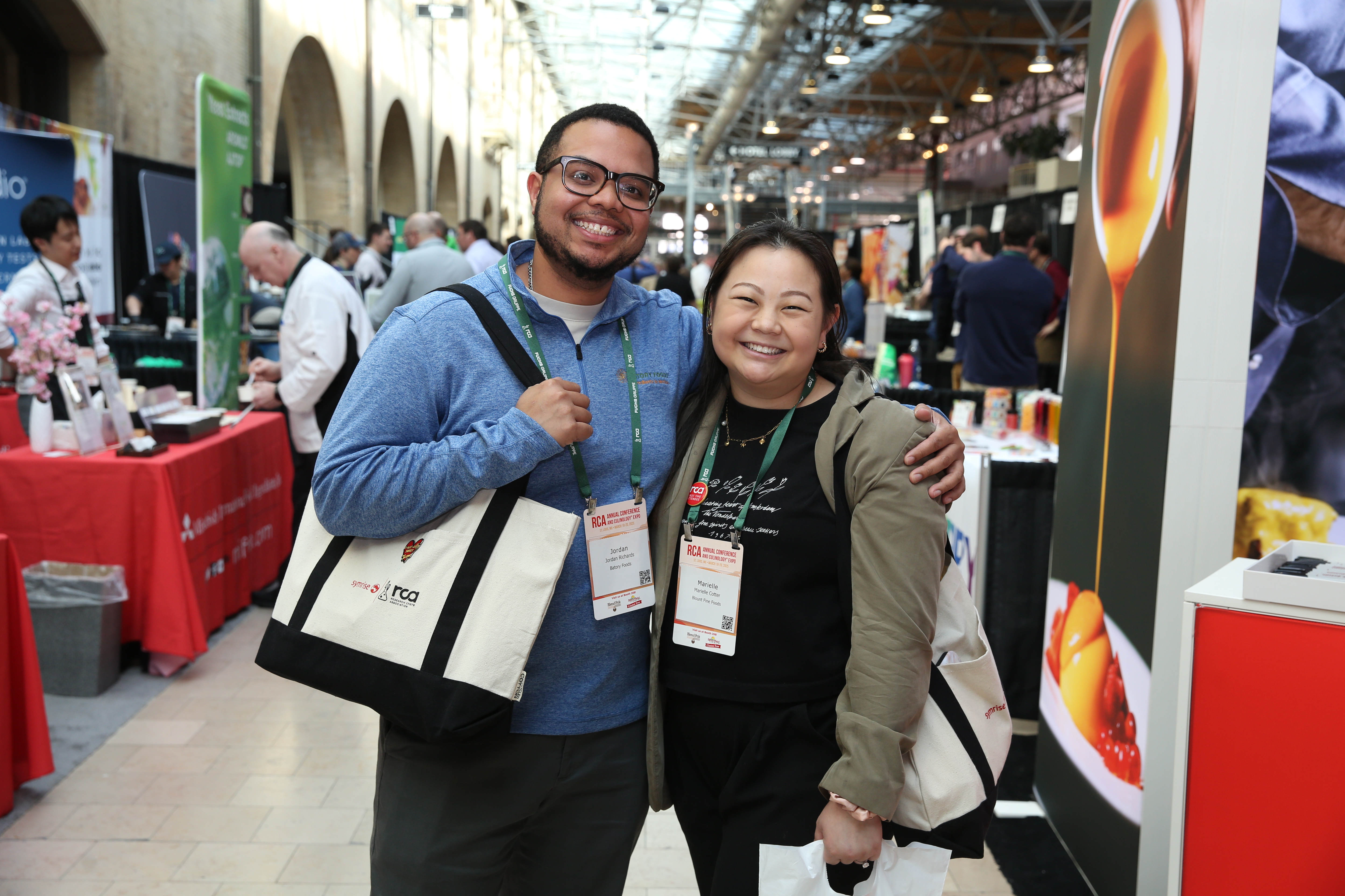 Two RCA members at the Annual Conference